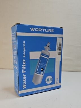 WORTURE Refrigerator Water Filter - Blue